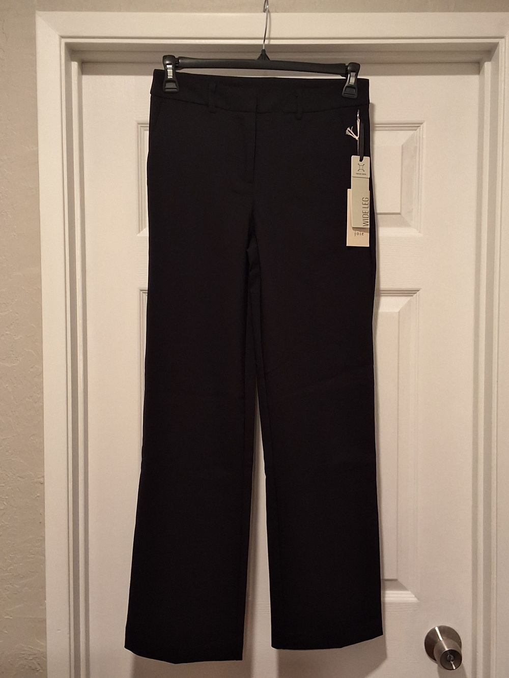 Joie Black Wide-Leg Trousers
